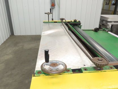 Sheet Metal Rollformer Straightener 3 Stand 49" Wide 3Hp 230/460V 3Ph