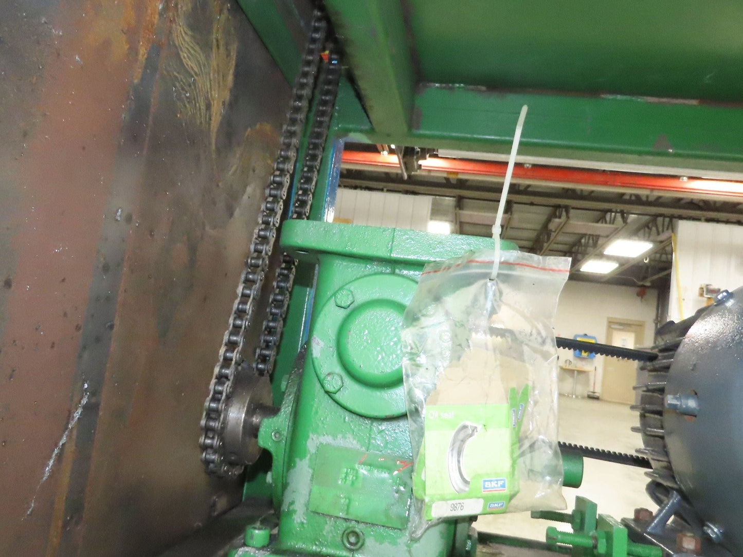 Sheet Metal Rollformer Straightener 3 Stand 49" Wide 3Hp 230/460V 3Ph