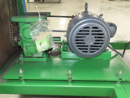 Sheet Metal Rollformer Straightener 3 Stand 49" Wide 3Hp 230/460V 3Ph