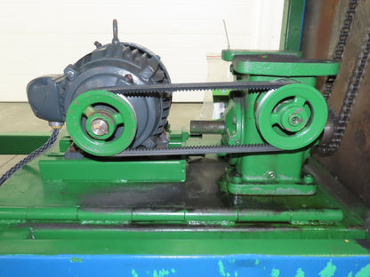 Sheet Metal Rollformer Straightener 3 Stand 49" Wide 3Hp 230/460V 3Ph