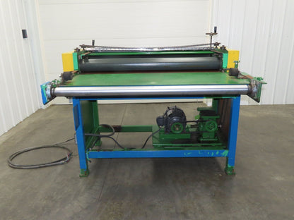 Sheet Metal Rollformer Straightener 3 Stand 49" Wide 3Hp 230/460V 3Ph
