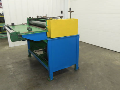 Sheet Metal Rollformer Straightener 3 Stand 49" Wide 3Hp 230/460V 3Ph