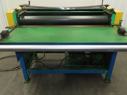 Sheet Metal Rollformer Straightener 3 Stand 49" Wide 3Hp 230/460V 3Ph