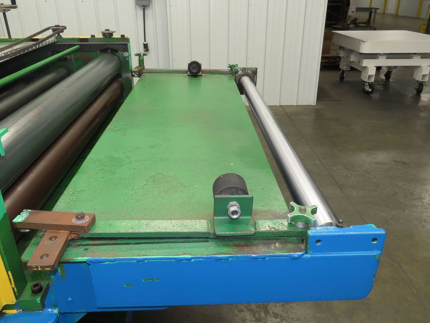 Sheet Metal Rollformer Straightener 3 Stand 49" Wide 3Hp 230/460V 3Ph