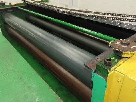 Sheet Metal Rollformer Straightener 3 Stand 49" Wide 3Hp 230/460V 3Ph