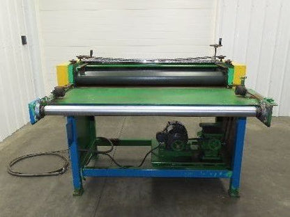 Sheet Metal Rollformer Straightener 3 Stand 49" Wide 3Hp 230/460V 3Ph