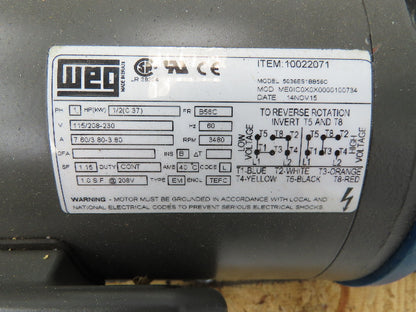 Finish Thompson DB7P-E-M226 Pump Sealless Mag Drive DB Series 115/208-230v 69GPM