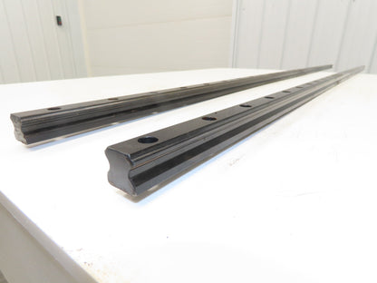 Hiwin Linear Guide Rail 25mm x 1670mm 65-3/4"L Lot of 2