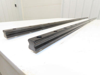 Hiwin Linear Guide Rail 25mm x 1670mm 65-3/4"L Lot of 2