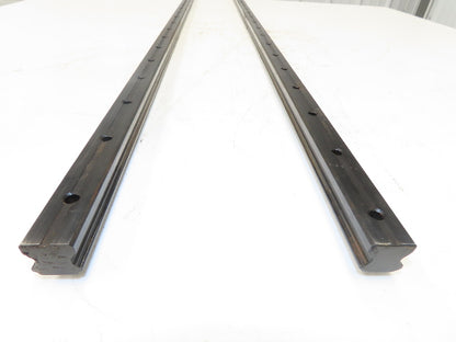 Hiwin Linear Guide Rail 25mm x 1670mm 65-3/4"L Lot of 2