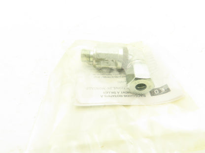 Parker DG104/08SRCF Plumbing Elbow Ball Bearing Rotary Metric Bite Type Fitting