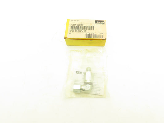 Parker DG104/08SRCF Plumbing Elbow Ball Bearing Rotary Metric Bite Type Fitting