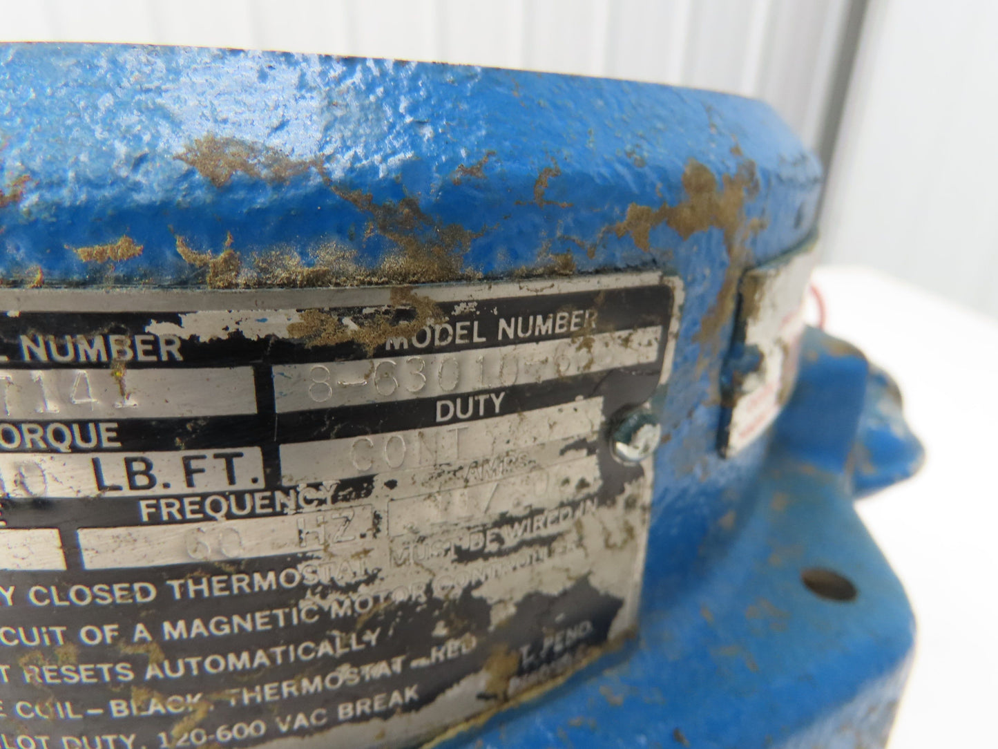 Dings Dynamics 8-63010-66B Electric Brake 10LB FT Torque 230-460V Single Phase