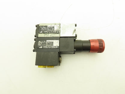 Wandfluh BK4Z40b/ BDRV DA4D/63 Hydraulic Solenoid/Relief Valve Stack