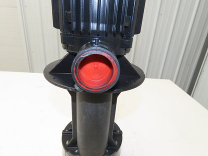 Brinkmann KTF 152/260 Plastic Immersion Pump 1.7Hp 3440 RPM 460V 3PH