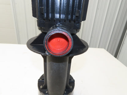 Brinkmann KTF 152/260 Plastic Immersion Pump 1.7Hp 3440 RPM 460V 3PH