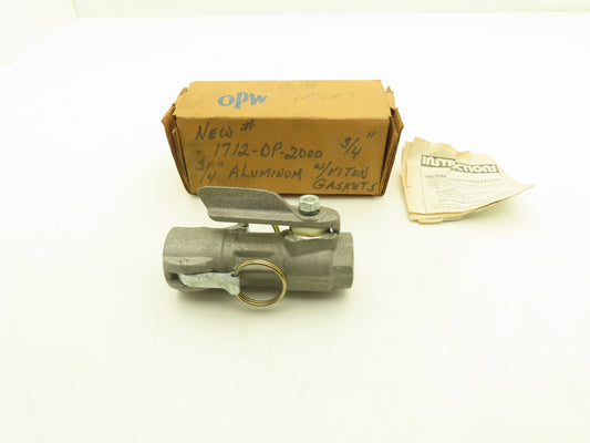 OPW Dover B-5949-A Kamvalok Coupler Quick Connect Aluminum 3/4" NPT