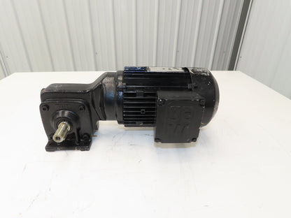 Alfred Imhof S31-DT80N4 Gearmotor 16.5:1 Ratio 84rpm 1Hp 230/400Y 3ph Dual Shaft