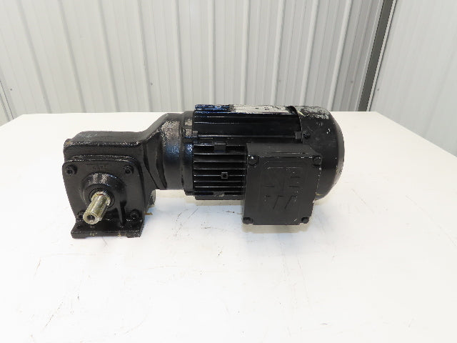 Alfred Imhof S31-DT80N4 Gearmotor 16.5:1 Ratio 84rpm 1Hp 230/400Y 3ph Dual Shaft
