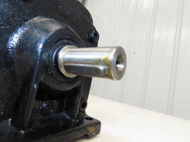 Alfred Imhof S31-DT80N4 Gearmotor 16.5:1 Ratio 84rpm 1Hp 230/400Y 3ph Dual Shaft