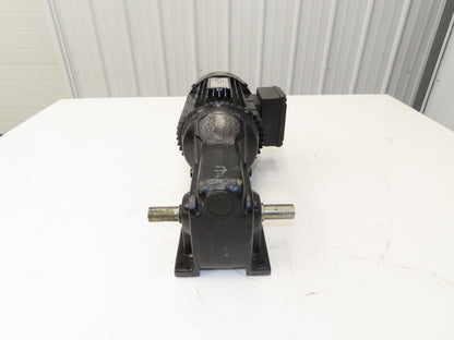 Alfred Imhof S31-DT80N4 Gearmotor 16.5:1 Ratio 84rpm 1Hp 230/400Y 3ph Dual Shaft