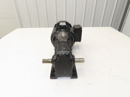 Alfred Imhof S31-DT80N4 Gearmotor 16.5:1 Ratio 84rpm 1Hp 230/400Y 3ph Dual Shaft