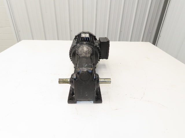 Alfred Imhof S31-DT80N4 Gearmotor 16.5:1 Ratio 84rpm 1Hp 230/400Y 3ph Dual Shaft