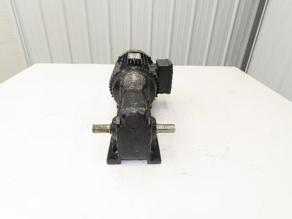 Alfred Imhof S31-DT80N4 Gearmotor 16.5:1 Ratio 84rpm 1Hp 230/400Y 3ph Dual Shaft