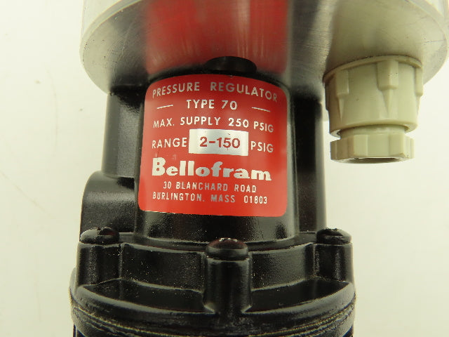 Bellofram Berger Lahr Type 70 Electro-Pneumatic Servo Pressure Regulator 115V