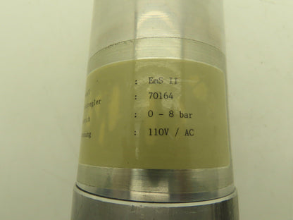 Bellofram Berger Lahr Type 70 Electro-Pneumatic Servo Pressure Regulator 115V