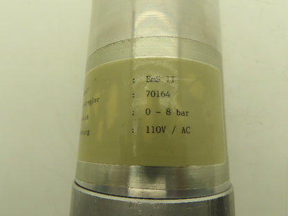 Bellofram Berger Lahr Type 70 Electro-Pneumatic Servo Pressure Regulator 115V