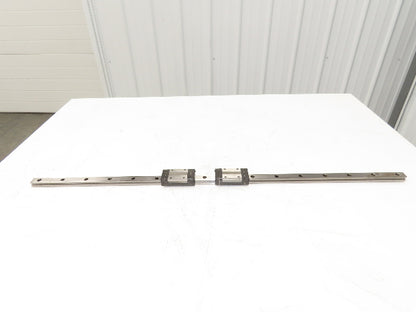 THK SSR20 Linear Bearing 2-Block Guide Rail 20mm x 940mm 37"L