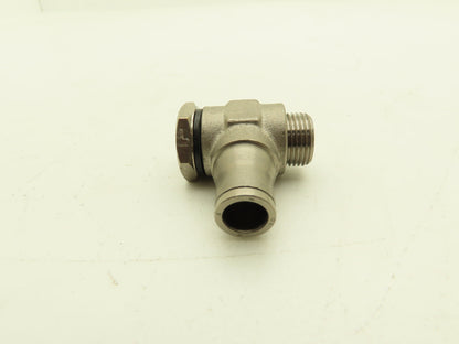 Push to Connect Swivel Elbow BSPP 3/8 19TPI Stainless Lot of 16