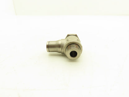 Push to Connect Swivel Elbow BSPP 3/8 19TPI Stainless Lot of 16