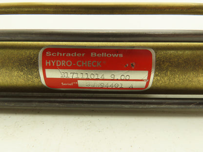 Schrader Bellows B17111014 Pneumatic Hydro Air Cylinder 25mm Stroke 10mm Bore