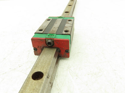 Hiwin HGH20CA Linear Bearing 1-Block Guide Rail 20mm x 580mm 22-3/4"L