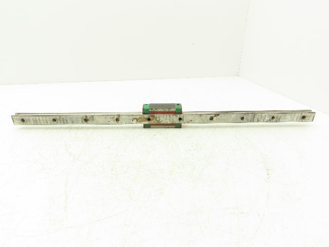 Hiwin HGH20CA Linear Bearing 1-Block Guide Rail 20mm x 580mm 22-3/4"L