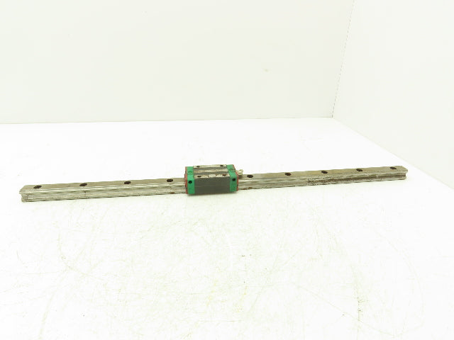 Hiwin HGH20CA Linear Bearing 1-Block Guide Rail 20mm x 580mm 22-3/4"L