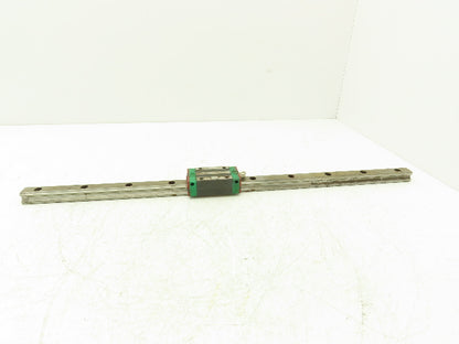 Hiwin HGH20CA Linear Bearing 1-Block Guide Rail 20mm x 580mm 22-3/4"L