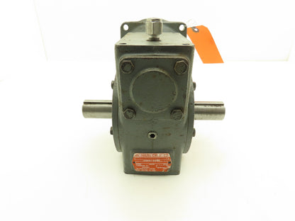 Hub City 0220-62069-264 Worm Gearbox 40:1 Reducer 44rpm 143TC Dual Output