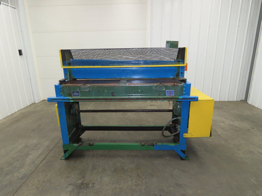 Mechanical Steel Sheet Metal Shear Cutting Length 50" Wide 18 Gauge