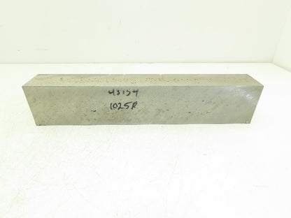 4142 Alloy Steel Ground Flat Bar Stock  2"x 2.8"x 14" Rectangle 23lbs