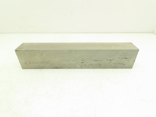 4142 Alloy Steel Ground Flat Bar Stock  2"x 2.8"x 14" Rectangle 23lbs