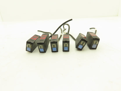 Keyence PZ-M51 Photoelectric Sensor Transmitter R 12-24VDC Lot of 6