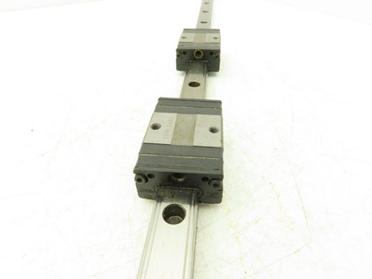 THK SSR20 Linear Bearing 2-Block Guide Rail 20mm x 1060mm 41-5/8"