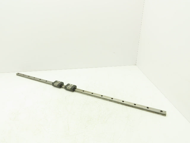 THK SSR20 Linear Bearing 2-Block Guide Rail 20mm x 1060mm 41-5/8"