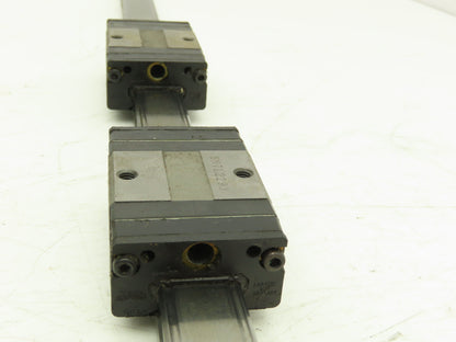 THK SSR20 Linear Bearing 2-Block Guide Rail 20mm x 940mm 37"