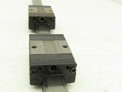 THK SSR20 Linear Bearing 2-Block Guide Rail 20mm x 940mm 37"