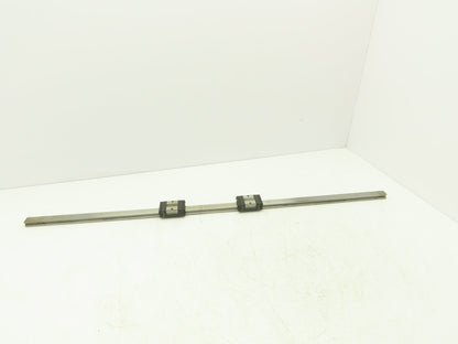 THK SSR20 Linear Bearing 2-Block Guide Rail 20mm x 940mm 37"