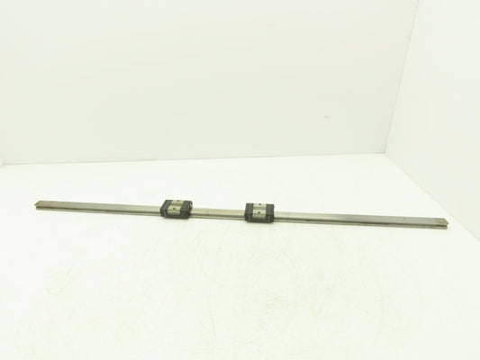 THK SSR20 Linear Bearing 2-Block Guide Rail 20mm x 940mm 37"
